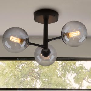 Moderne Badezimmer Deckenleuchte Schwarz, Amer, IP44