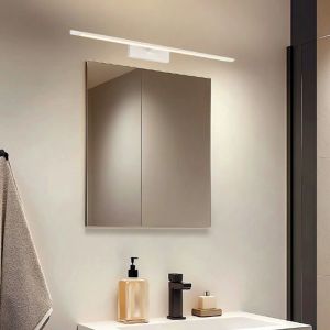 Moderne Spiegelbeleuchtung Weiß, Steffy, 8W, 3000K LED, IP44