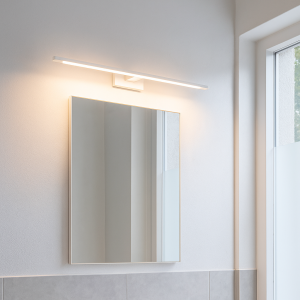 Moderne Spiegelbeleuchtung Weiß, Steffy, 8W, 3000K LED, IP44