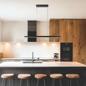 Moderne Pendelleuchte Schwarz, Iwan, 18W, 3000K LED
