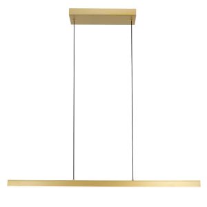 Moderne Pendelleuchte Messing, Iwan, 18W, 2700K LED