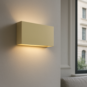 Moderne Wandleuchte Beige, Perry