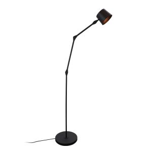 Moderne Stehlampe Schwarz, Rinke, mit Schalter