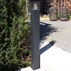 Moderne Außenleuchte Schwarz, Sanel, IP44