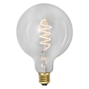 3-stufige dimmbare E27 filament spiral große Kugel G125, 4w Extra gemütlich Weiß