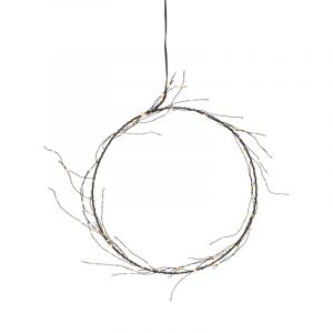 Hängende Weihnachtsbeleuchtung 24 cm, 95 Leds, mit Stecker