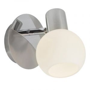 Glas Wandleuchte Chrom, Ronaldo