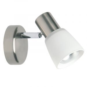 Metall Wandleuchte Chrom, Alaya