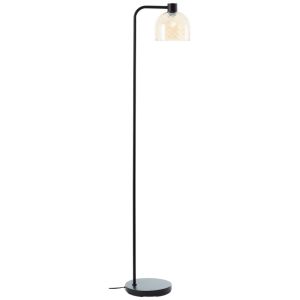 Retro Stehlampe Bernstein, Ubah, mit Schalter