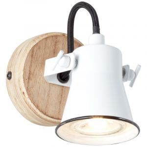 Holz Wandstrahler Braun, Carolyn