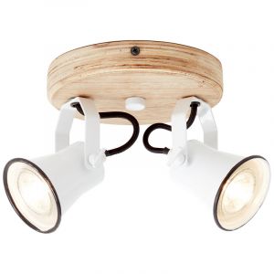 Holz Deckenstrahler Braun, Carolyn