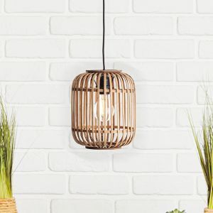 Holz Pendelleuchte Braun, Brain