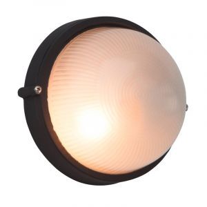 Glas Außenleuchte Schwarz, Trishana, IP44