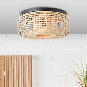 Holz Deckenlampe Schwarz, Deacon