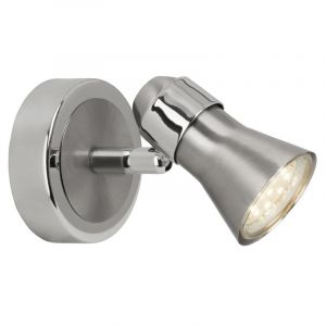 Metall Wandleuchte Chrom, Roel