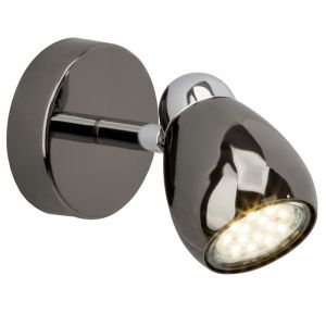 Metall Wandleuchte Schwarz, Khadra