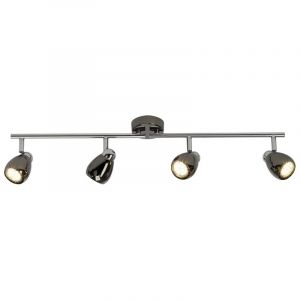 Metall Deckenleuchte Schwarz, Khadra, 3W, 3000K LED