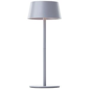 Moderne Solar Außen Wandleuchte Grau, Soumaya, 4W, 3000K LED, IP44, 3-stufig dimmbar