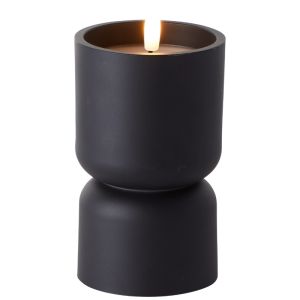 Schwarze Außen-Kerzenlampe, Zaki, 2700K LED, IP44