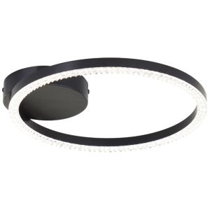 Design Deckenleuchte Schwarz, Maladon, 12W, 4000K LED
