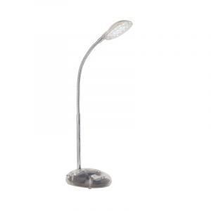 Kunststoff Schreibtischlampe Transparent, Marenthe, 2W, 6000K LED, mit Schalter
