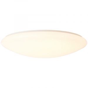 Design Deckenleuchte Weiß, Djalissa, 60W, warm- bis kaltweiß einstellbare LED, mit Fernbedienung
