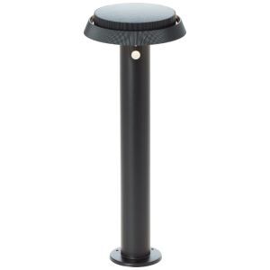 Metall Solar Wegeleuchte Schwarz, Ridvan, 4W, 3000K LED, IP44