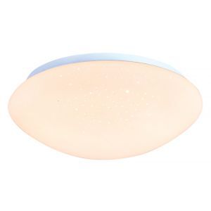 Kunststoff Deckenlampe Weiß, Djalissa, 12W, 4000K LED