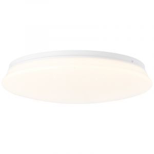 Kunststoff Deckenleuchte mit Sensor Weiß, Julie, 18W, 3000K LED