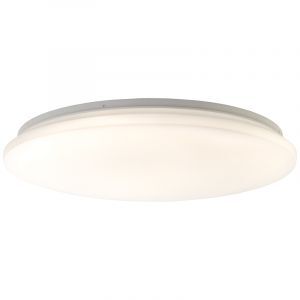 Kunststoff Deckenlampe Weiß, Julie, 36W, warm- bis kaltweiß einstellbare LED, mit Fernbedienung