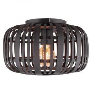 Holz Deckenlampe Schwarz, Brain