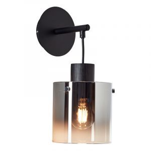 Design Wandleuchte Schwarz, Sheryl