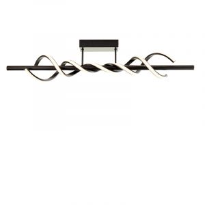 Moderne Deckenleuchte Schwarz, Quang, 20W, 3000K LED
