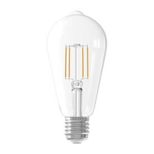 Calex LED Edison Lampe, E27, 6W, 2700K (extra warmes Weiß)