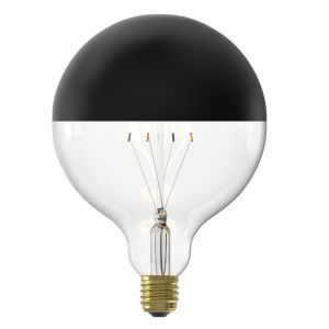 Dimmbare Calex E27 LED-Kopfspiegellampe Schwarz, 4W, 1800K