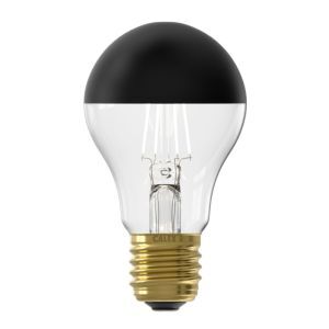 Dimmbare Calex E27 LED-Kopfspiegellampe Schwarz, 4W, 1800K