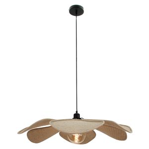 Landhaus Pendelleuchte Beige, Vere