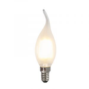 Dimmbare E14 LED Spitze kerze, 3w, weiß Glas, 2700k