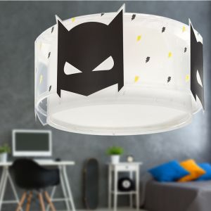 Schwarze Kinderzimmer Deckenleuchte Kunststoff, Hero