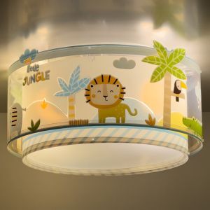 Mehrfarbige Kinderzimmer Deckenleuchte Kunststoff, Jungle
