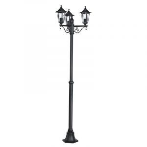 Schwarze antik Außenleuchte Aluminium, Alieke, IP44