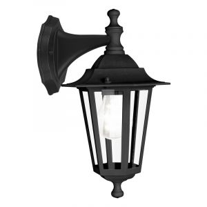 Schwarze antik Außenleuchte Aluminium, Alieke, IP44