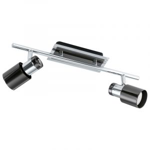 Nickel retro Deckenstrahler Stahl, Nicolas
