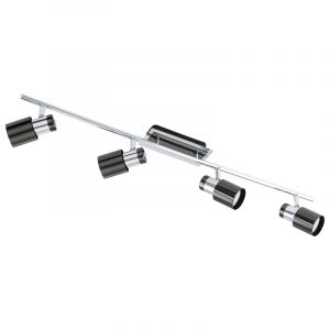 Nickel retro Deckenstrahler Stahl, Nicolas