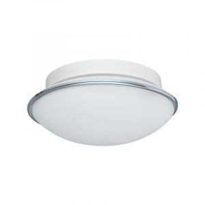 Chrom Wandleuchte Stahl, Nicoletta, IP44