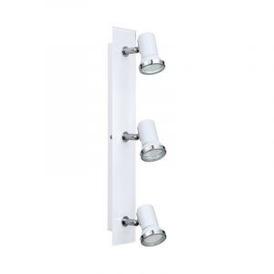 Chrom moderne Deckenstrahler Glas, Jasmijn, IP44
