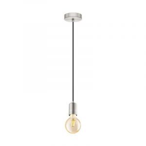 Nickel Pendelleuchte Metall, Christel