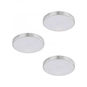 Silberne Küchenschrankbeleuchtung Aluminium, Vanya, 2W, 3000K LED