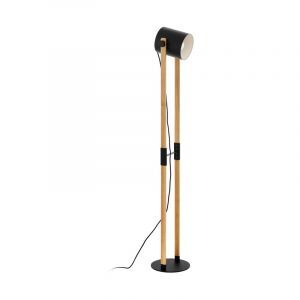 Creme moderne Stehlampe Stahl, Kaspar, mit Schalter