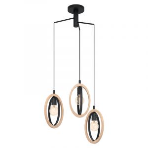 Holz Pendelleuchte Landhaus, Angeline